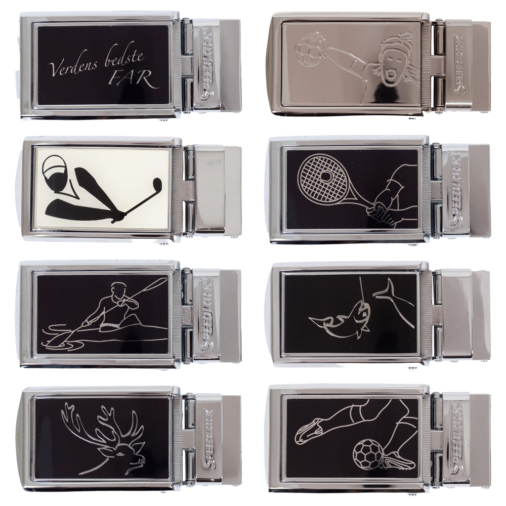 Klikspænder med motiv