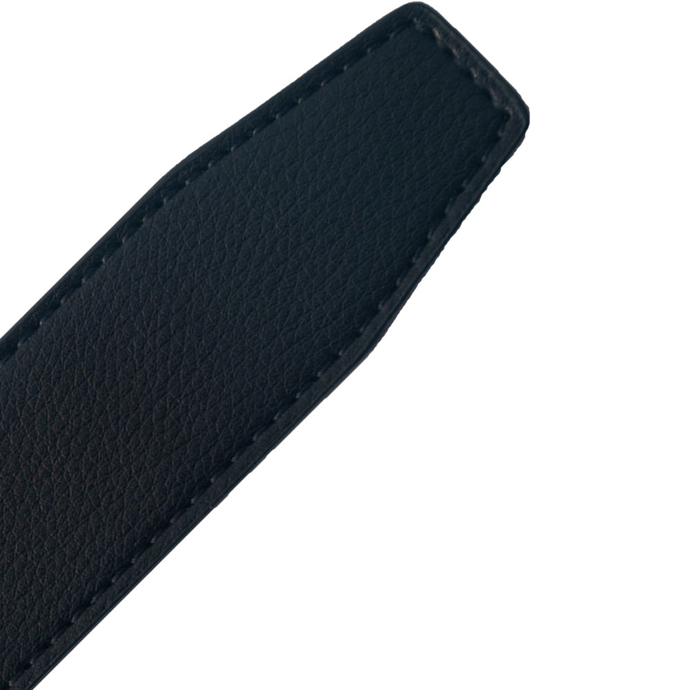 Vendbart splitlæder rem med spændehuller