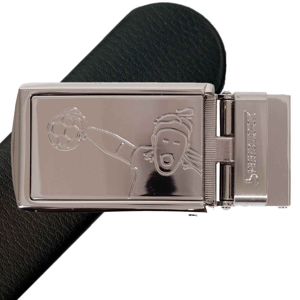 Komplet splitlæderbælte