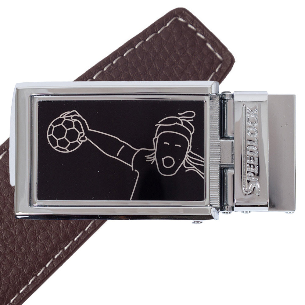 Komplet splitlæderbælte