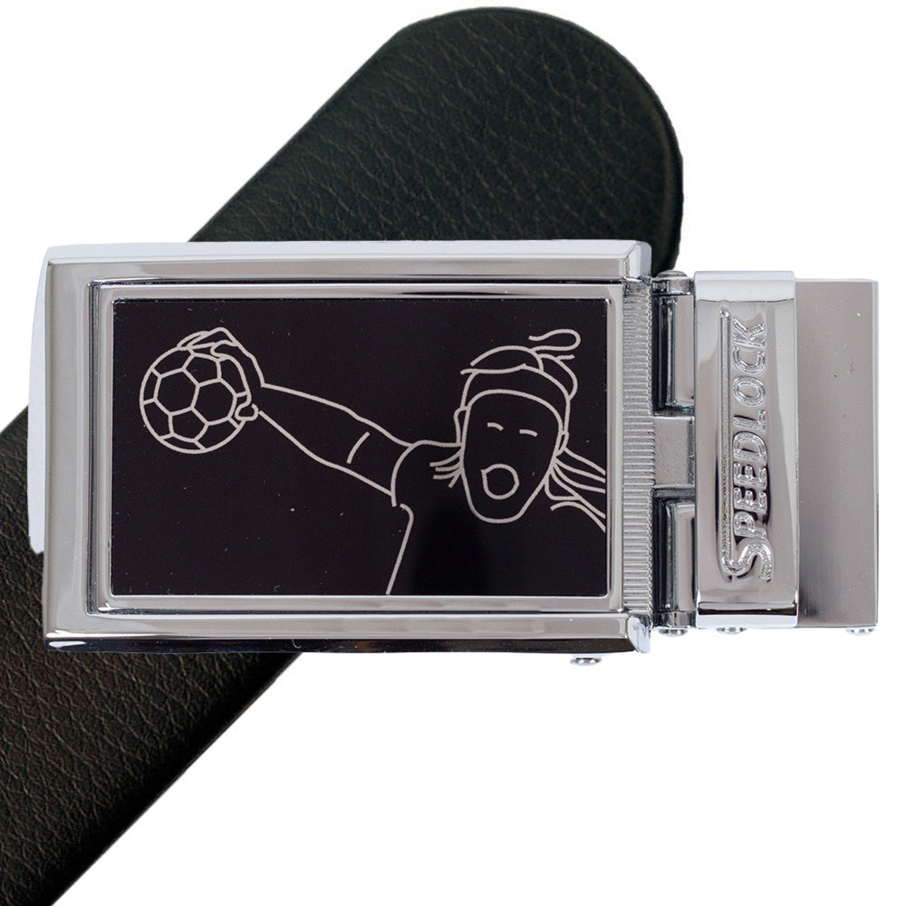 Komplet splitlæderbælte