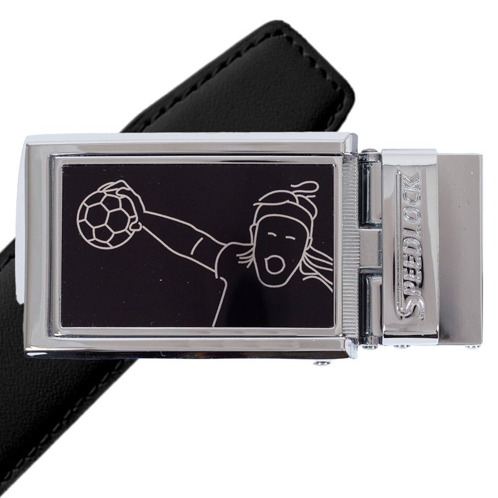 Komplet splitlæderbælte