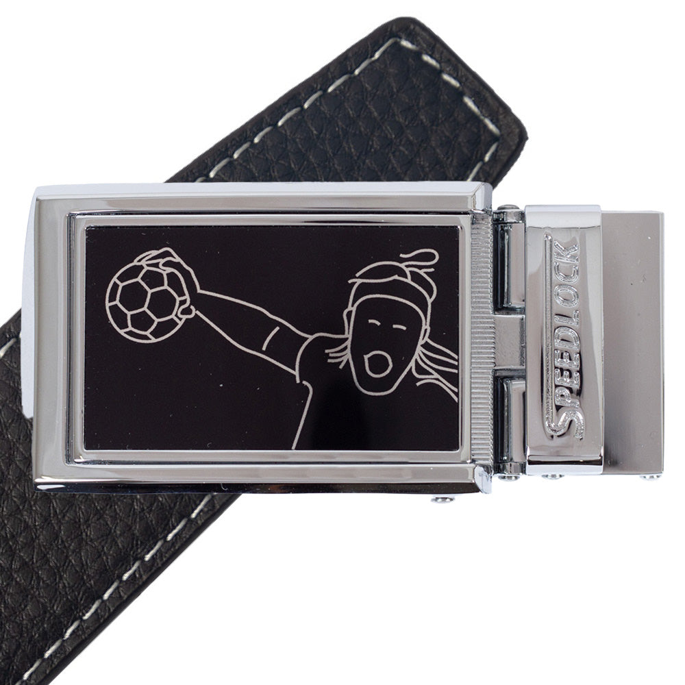 Komplet splitlæderbælte