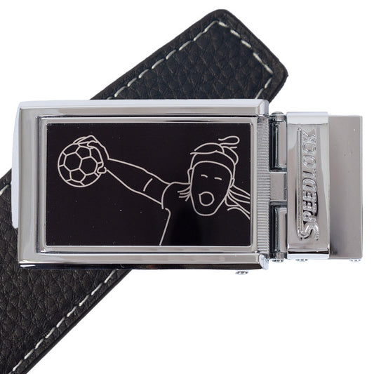 Komplet splitlæderbælte