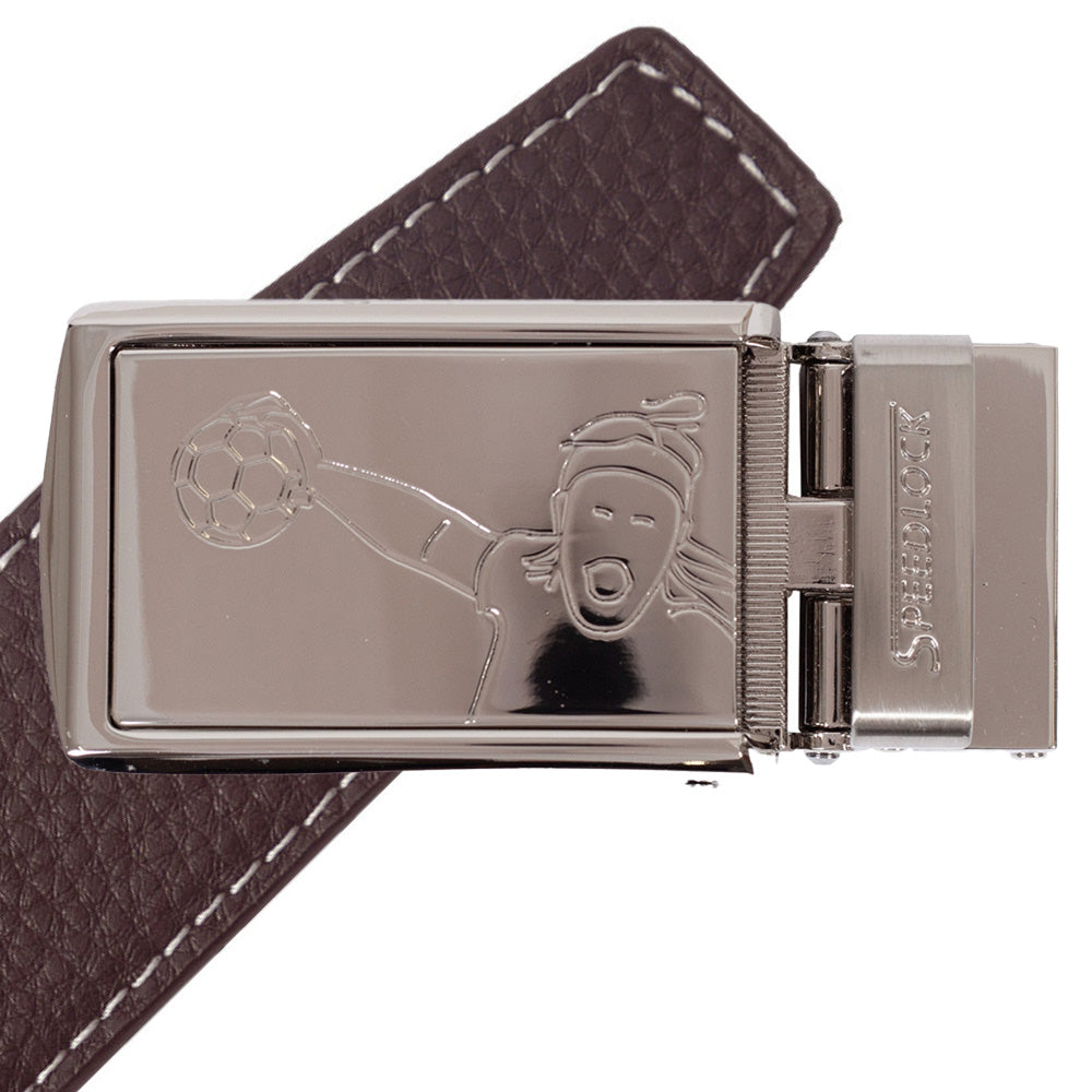 Komplet splitlæderbælte